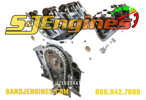 Chevy GM 6.0 364 Long Block Crate Engine Sale, Remanufactured Rebuilt