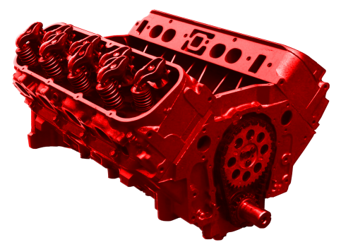 GMC-454-c.i-Long-Block-Crate-Engine-Chevrolet-Suburban-Express
