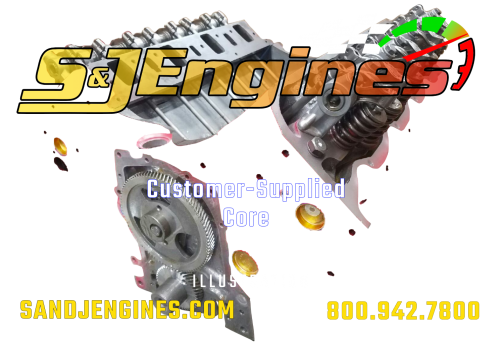 S&J-International-304-ci-5.0L-remanufactured-longblock-engine
