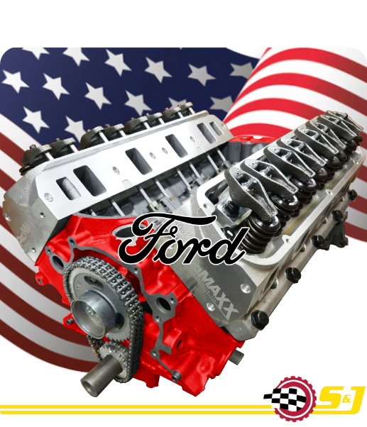 Remanufactured PROFessional Powertrain VF46 Ford 302 Engine 